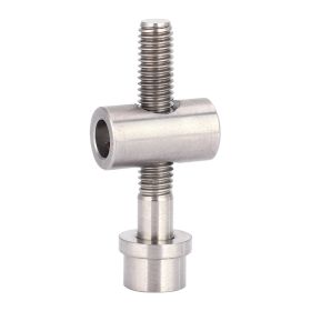 M5x30/35/40mm Titanium Alloy Bicycle Seatpost Fixed Bolt Round Head Screw (Titanium M5x30)