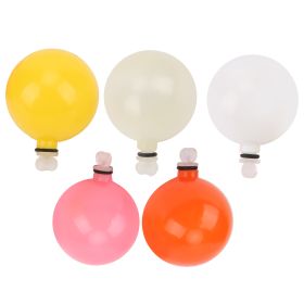 5Pcs Plastic Stick On Float Foam Tear Drop Bobber Tube Strike Indicator Fly Fishing Parts