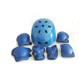 Bicycle Helmet Cover (Option: M-Blue)