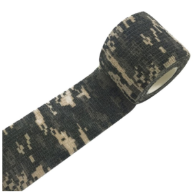 Camouflage Non-woven Elastic Bandage (Self-adhesive) (Option: 3style-5cm-1pc)